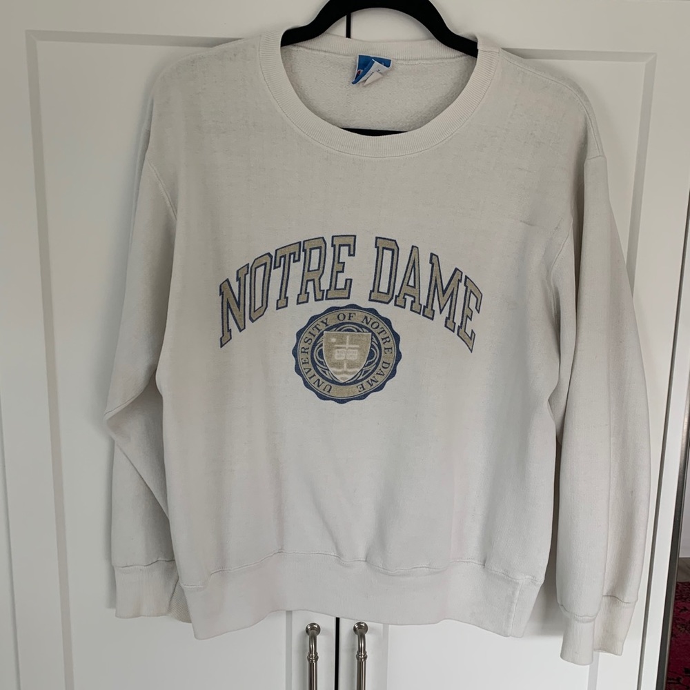 Vintage Champion Pullover sweatshirt Norte D’ame